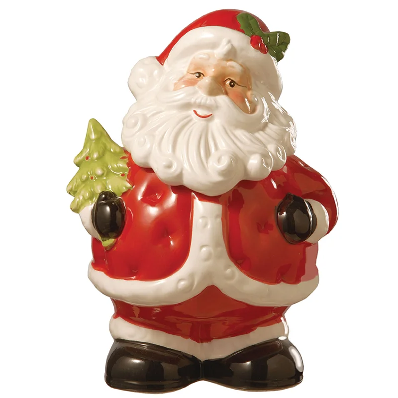 10 in. Santa Claus Cookie Jar