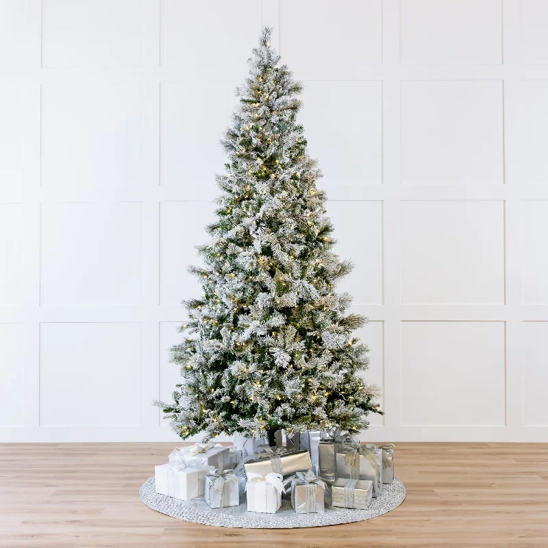 Drooping Tree Pre-Lit Warm White LED Lights