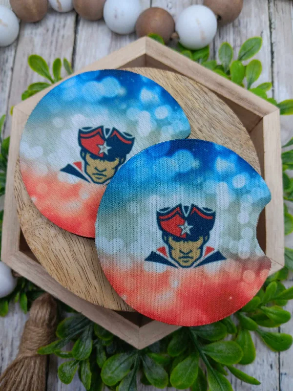 Paulding County Patriots Car Coaster Set