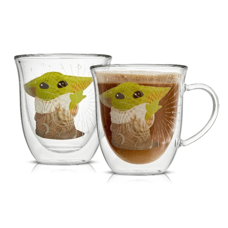 Star Wars™ The Mandalorian™ Mystic Double Wall Glass Mugs