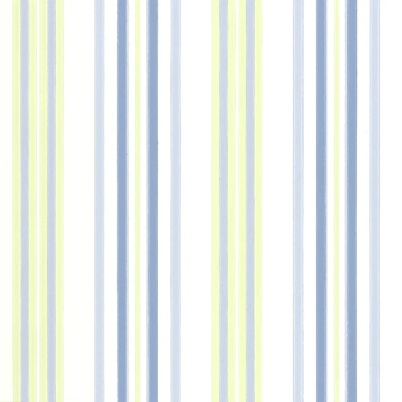 Chloe Stripe Sky/Blue Wallpaper Swatch