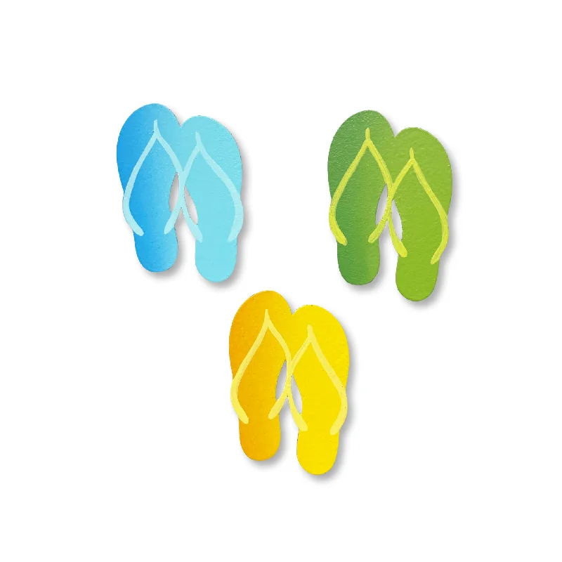 Flip Flop Magnets S/3 Multi