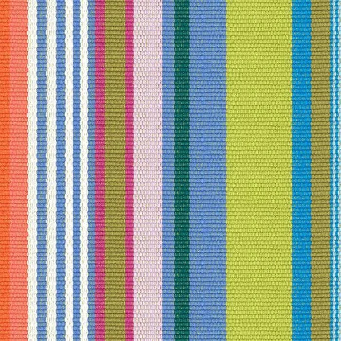 Mellie Stripe Multi Machine Washable Rug Swatch