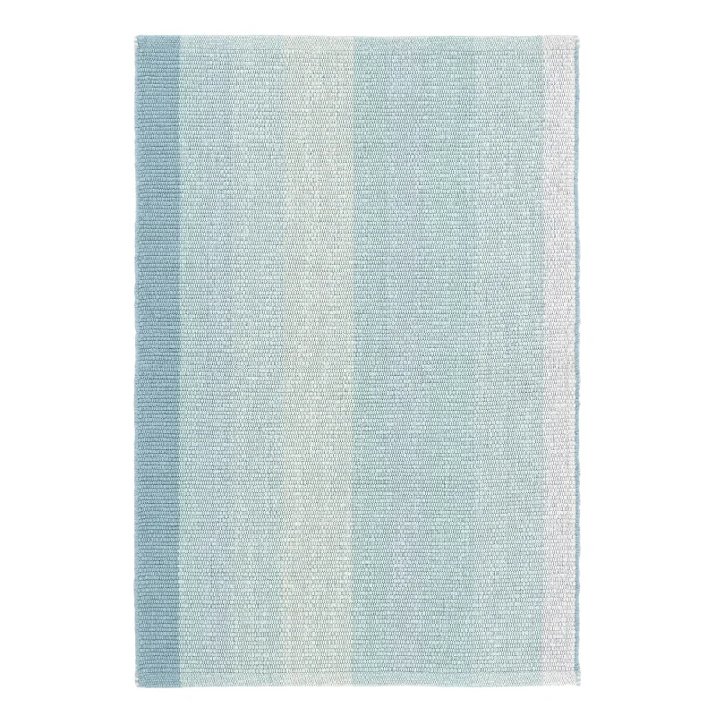 Shore Stripe Handwoven Cotton Rug