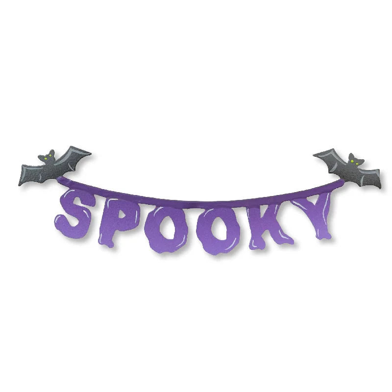 "Spooky" Banner Magnet (6.5"w)